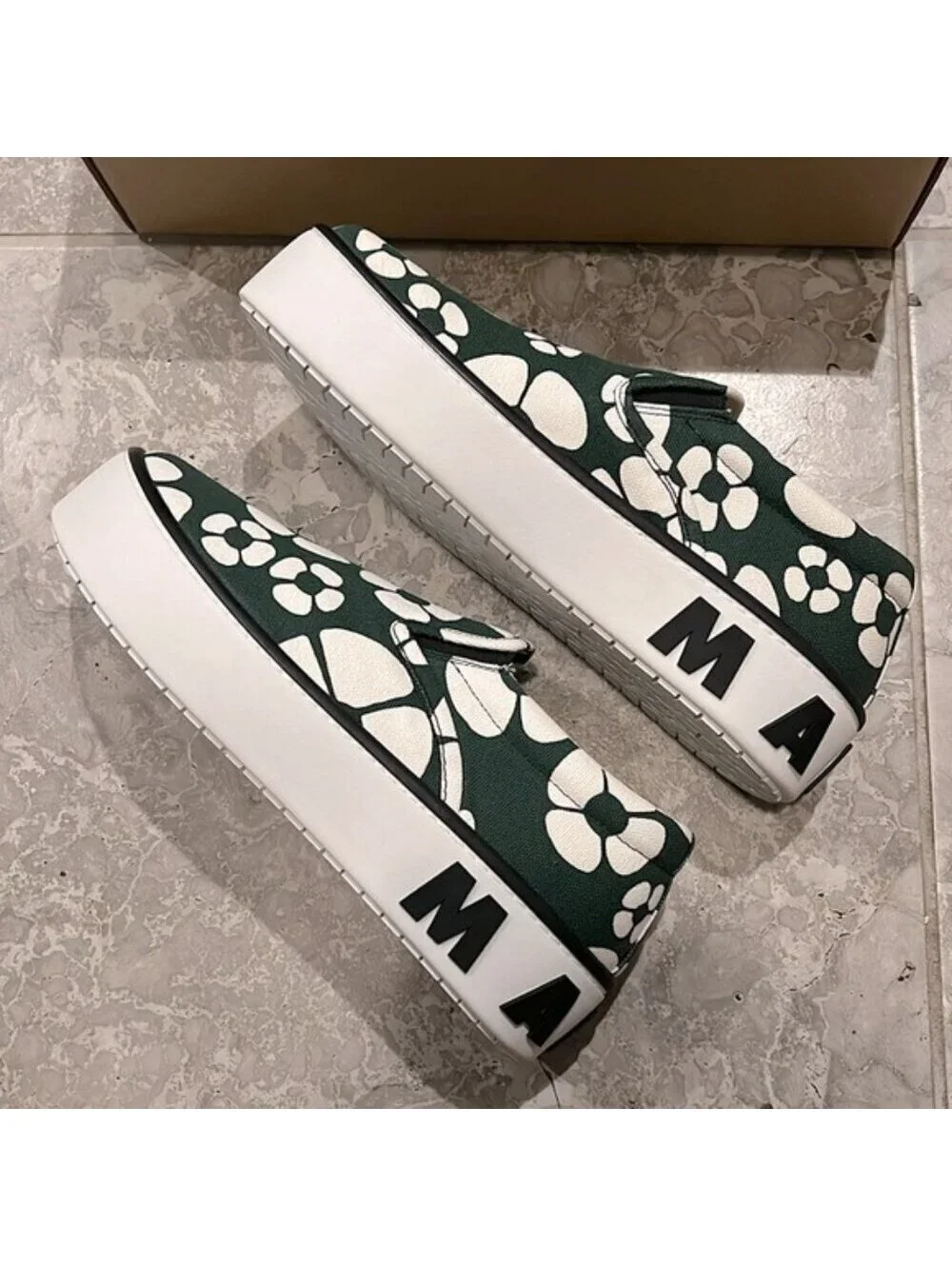 Marni x Carhartt Slip-On Sneakers Men’s Size 42 New in Box w/DustBag Retail $750